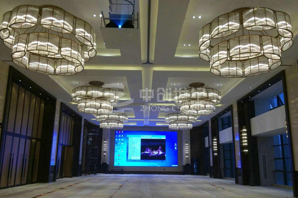 中興通訊鄒城和泰酒店宴會廳-全局照 中興通訊鄒城和泰酒店宴會廳-全局照