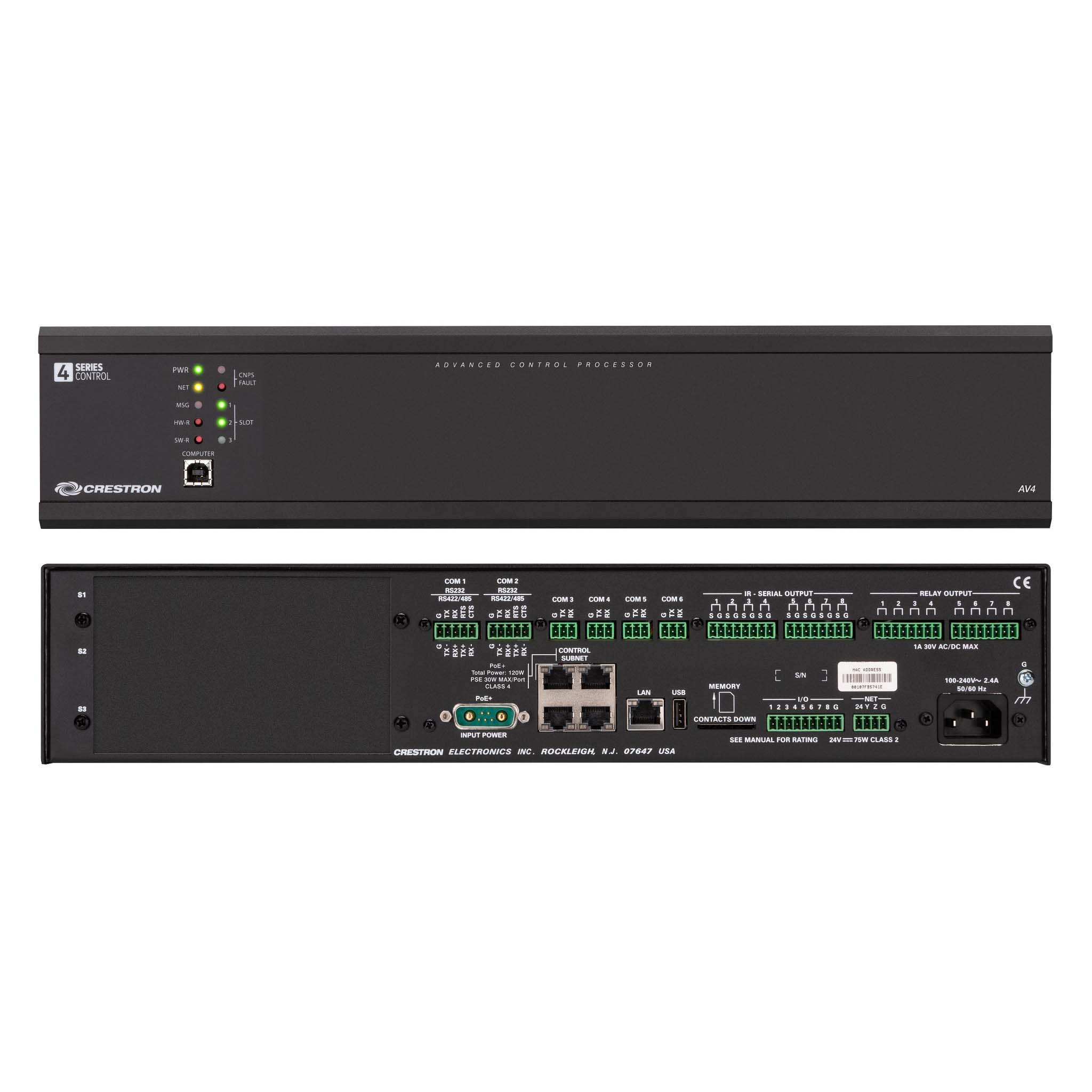 快思聰 AV4 集中控制系統中控主機
